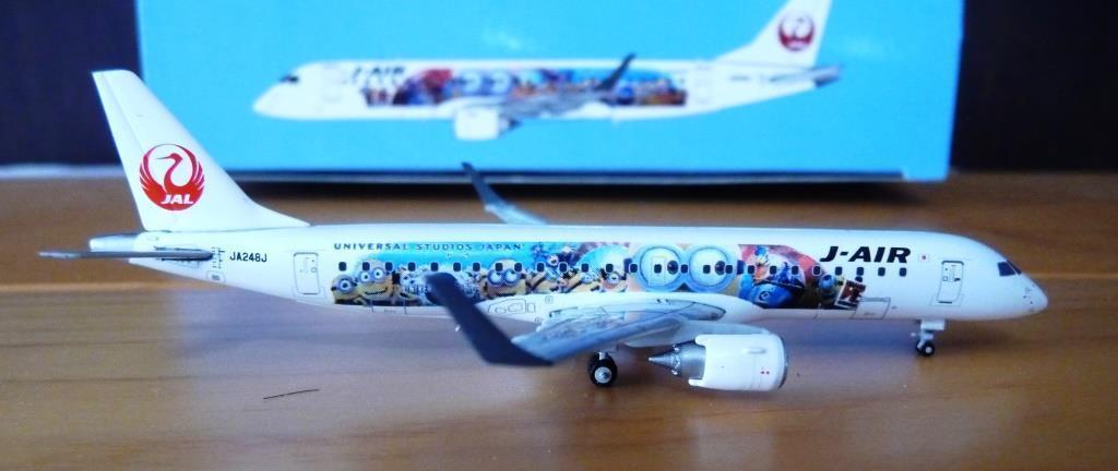 JALミニオンジェット ERJ-190 JA248J 1/400モデルをゲット！！ 「ＴＯＫＹＯ２０２０号」（聖火輸送機）モデルの発売が。。。:  アナちゃん趣味便り！