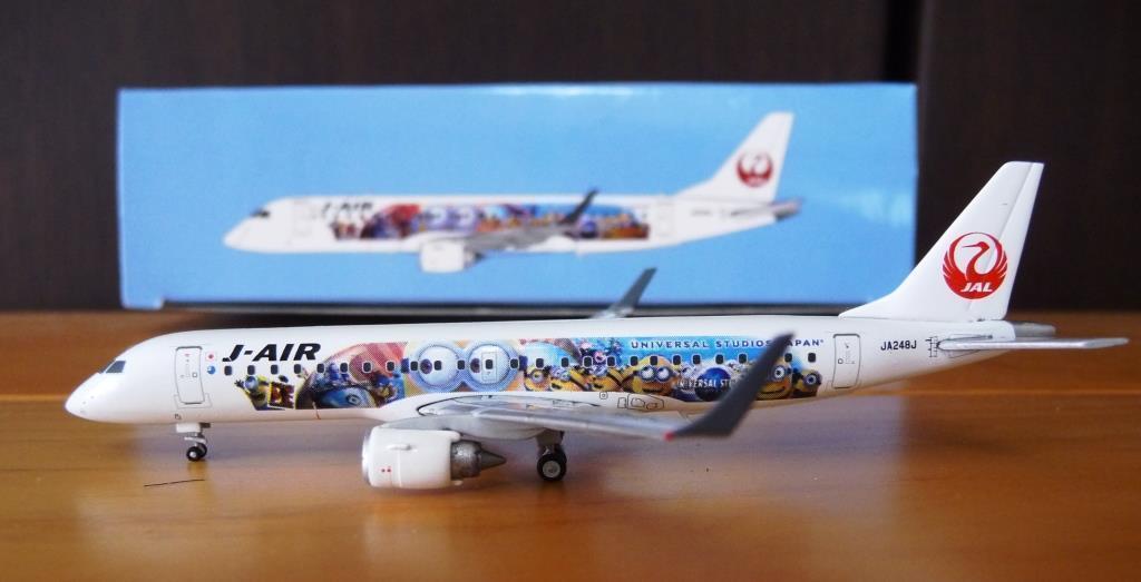 JALミニオンジェット ERJ-190 JA248J 1/400モデルをゲット