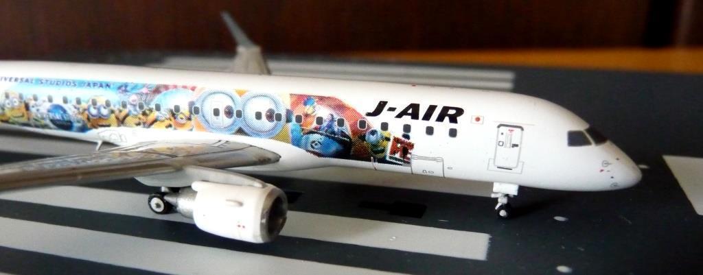 JALミニオンジェット ERJ-190 JA248J 1/400モデルをゲット！！ 「ＴＯＫＹＯ２０２０号」（聖火輸送機）モデルの発売が。。。:  アナちゃん趣味便り！