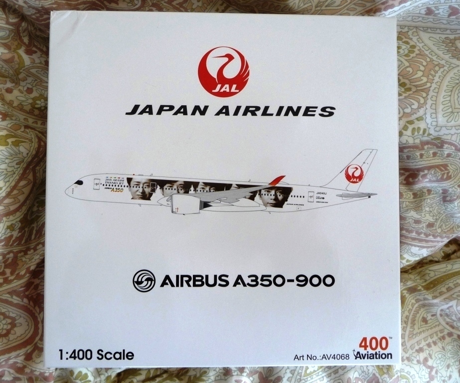 JAL A350-900 「20th ARASHI THANKS JET」JA04XJ 1/400ｽｹｰﾙモデル 