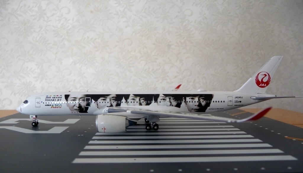 JAL A350-900 「20th ARASHI THANKS JET」JA04XJ 1/400ｽｹｰﾙモデル ...