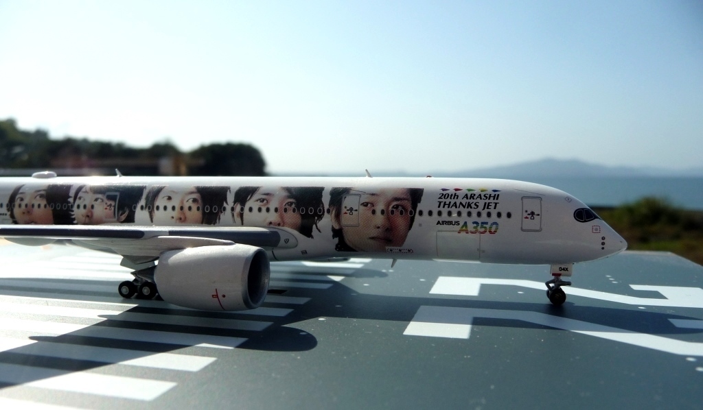JAL A350-900 「20th ARASHI THANKS JET」JA04XJ 1/400ｽｹｰﾙ