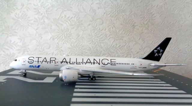 ANA B787初の『STAR ALLIANCE』（スターアライアンス