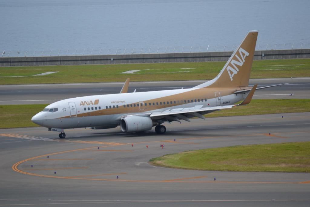 FDA 9号機(JA09FJ)は・・・ゴールドジェット!名古屋小牧 FDA 9号機(JA09FJ)は・・・ゴールドジェット!名古屋小牧
