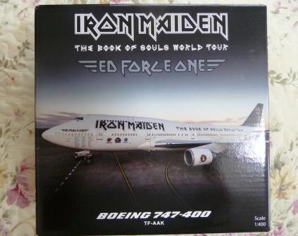 アイアン・メイデン（Iron Maiden）専用機 「エド・フォース・ワン 