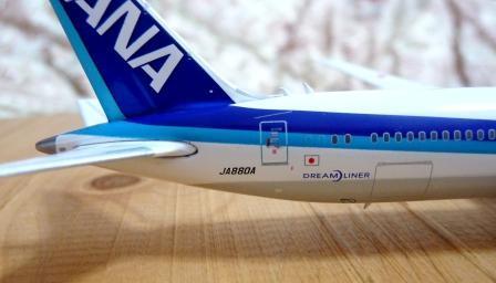 ANA 787-9 富士山＆桜が描かれた1/400スケールモデル