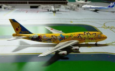 ANA 2代目ポケモンジェット1999！モデルプレーン1/400スケール
